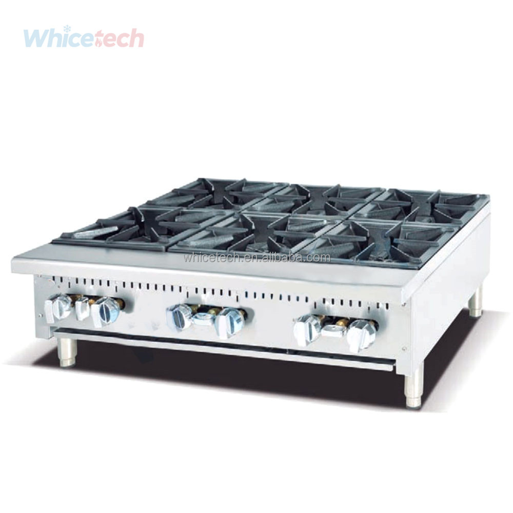 Commercial Kitchen Griddle - Chapa a Gás Comercial WT-B-6 de