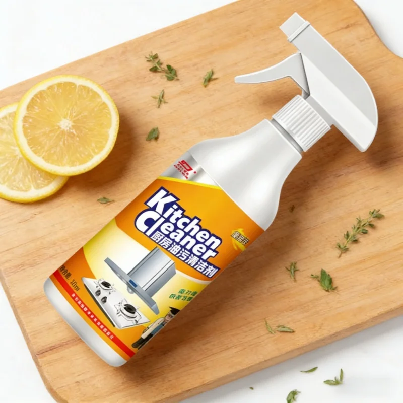 Commercial Kitchen Grease Cleaner - Desengordurante Poderoso para Manchas de Óleo