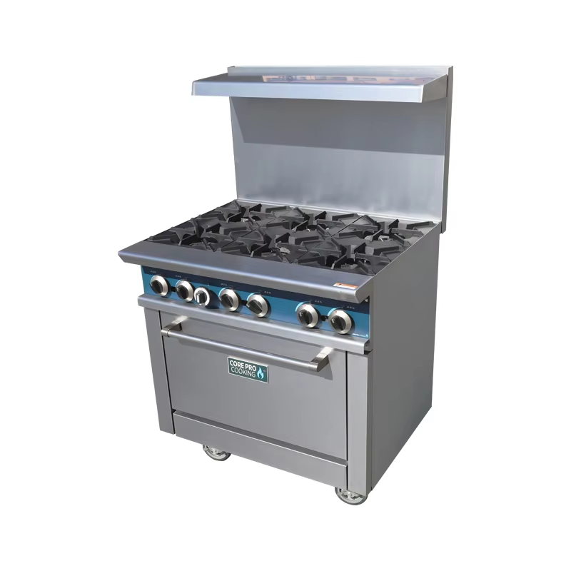 Commercial Kitchen Burner - Equipamento de cozinha comercial de aço