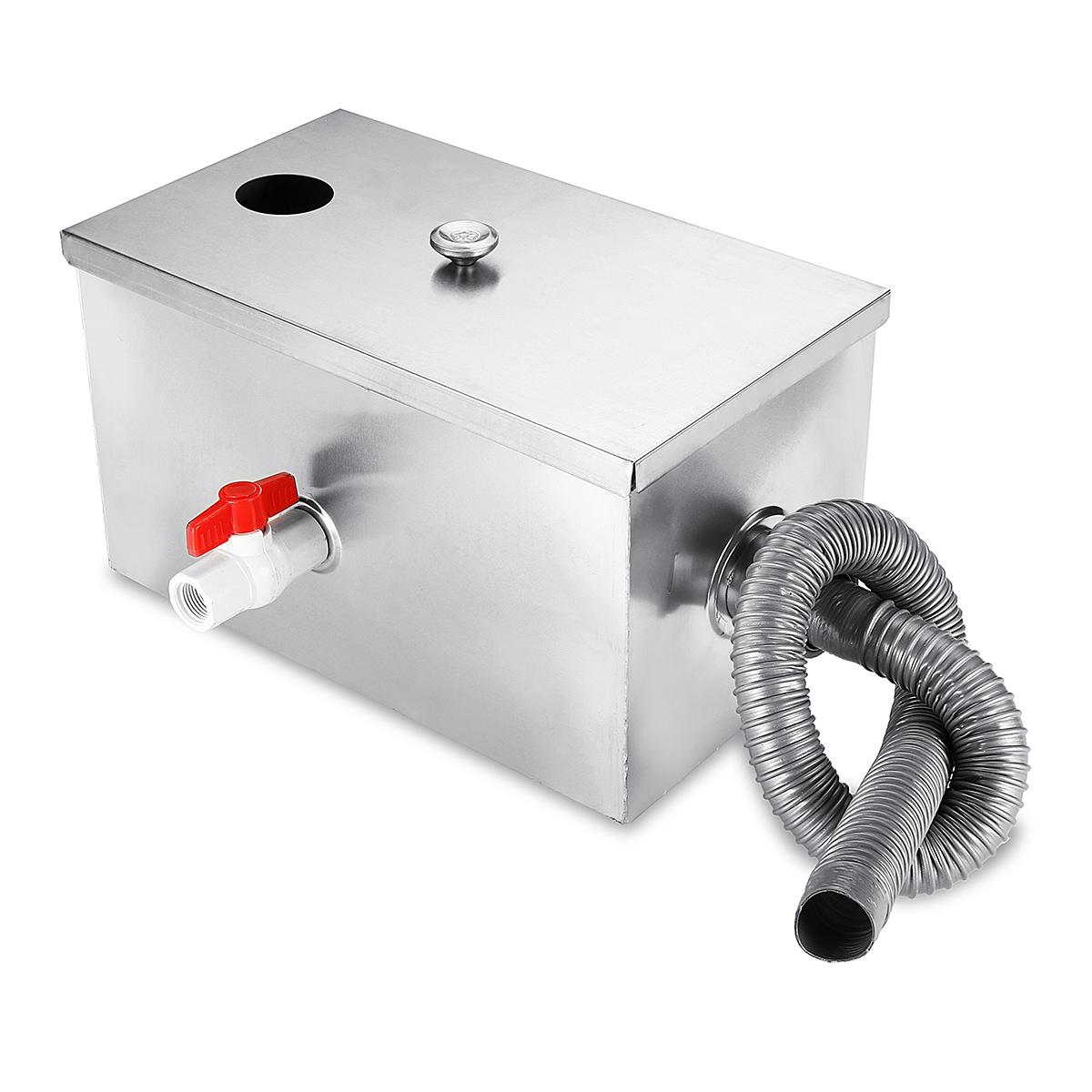 Commercial Kitchen Grease Trap - Armadilha de graxa de aço inoxidável,