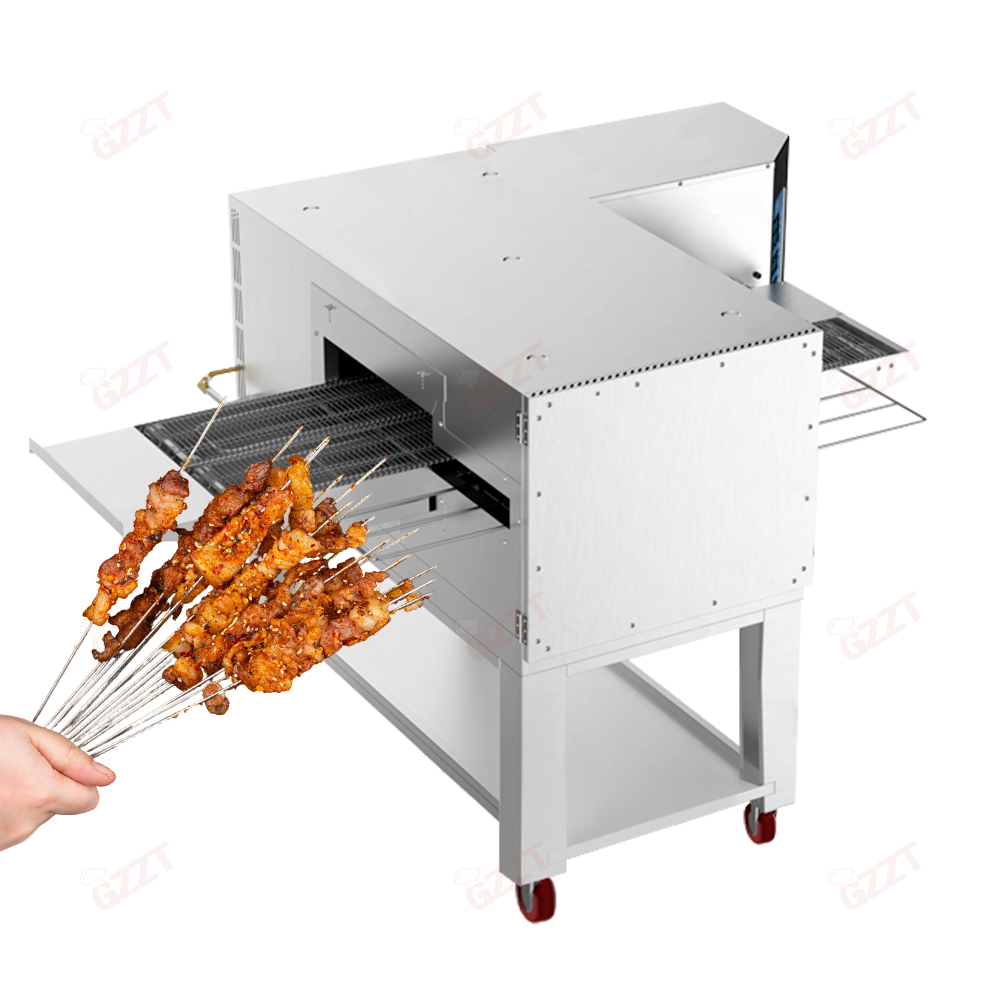 Pizza Conveyor Oven - Transportador elétrico inteligente tipo corrente de