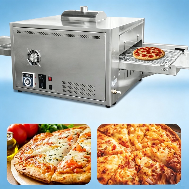 Pizza Conveyor Oven - Forno de Pizza Comercial Multifuncional com
