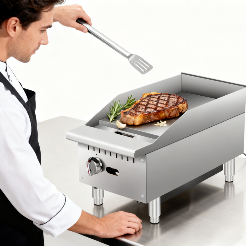Commercial Kitchen Griddle - Equipamento de Cozinha Comercial Personalizável em