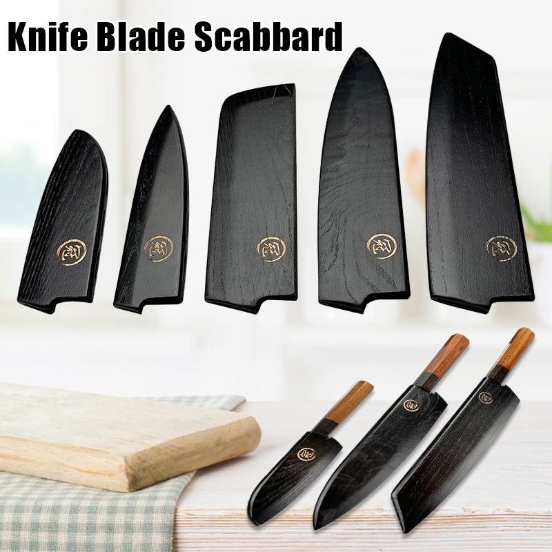 Commercial Kitchen Knife Holder - Feito à mão de madeira preta