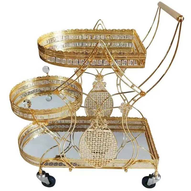 Commercial Kitchen And Bar - Carrinho de Buffet Premium em Metal