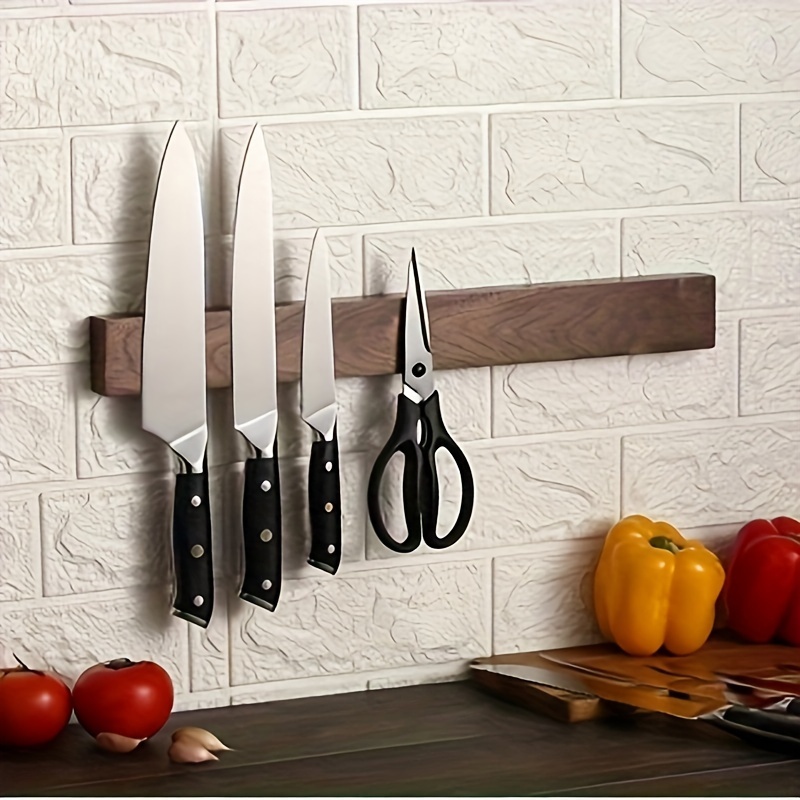 Commercial Kitchen Knife Holder - 1pc, suporte de faca magnética de