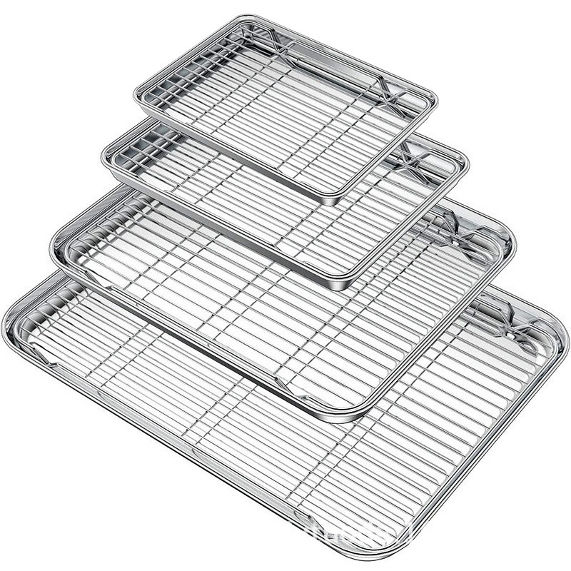 Pizza Conveyor Oven - Assadeira de aço inoxidável com rack
