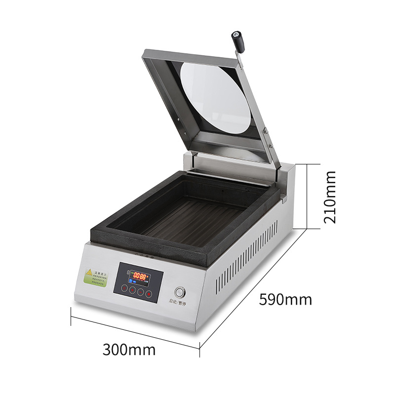 Commercial Kitchen Griddle - Máquina de Fritar Dumplings Totalmente Automática,