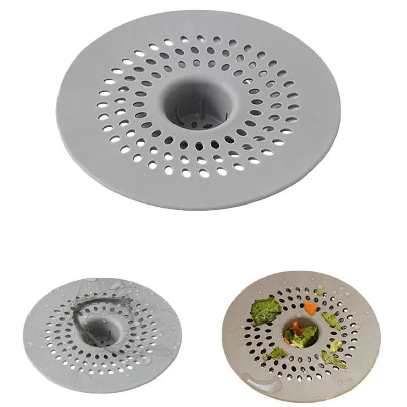 Commercial Kitchen Grease Trap - Tapete de Silicone Anti-entupimento para Ralo,