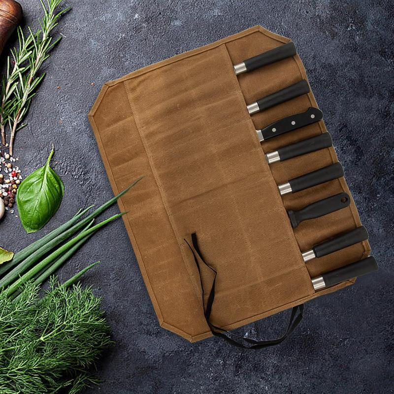 Commercial Kitchen Knife Holder - Bolsa de Facas de Chef em