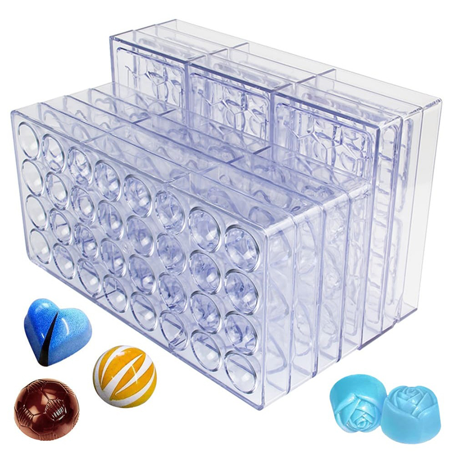 Commercial Kitchen Equipment List - Molde de plástico para chocolate, 24