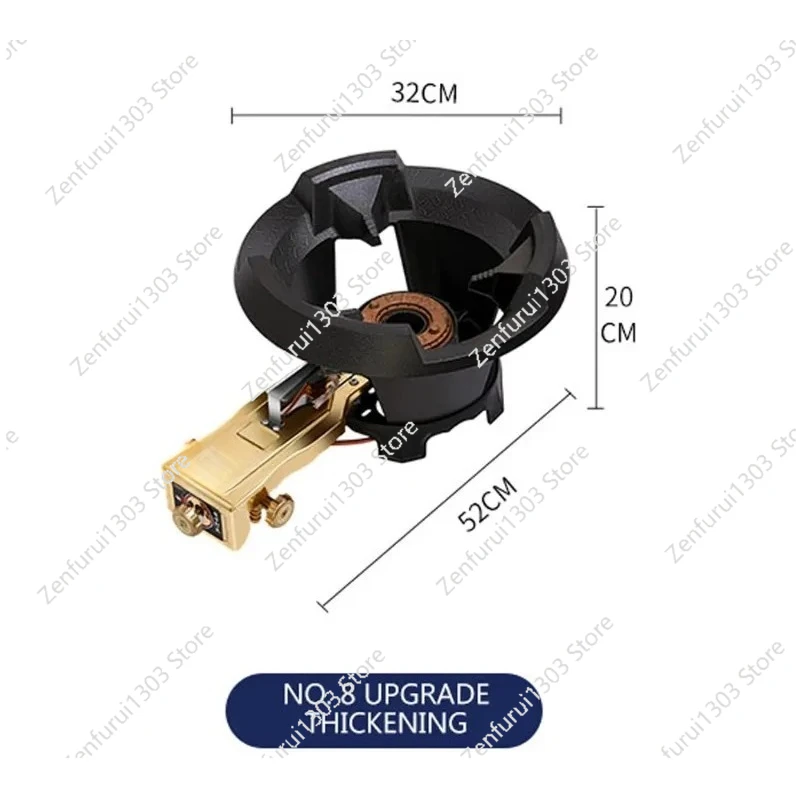 Commercial Kitchen Gas Stove - Fogão a Gás Comercial de Alta