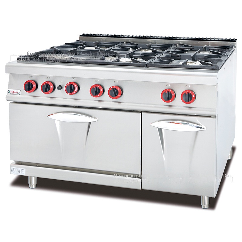 Commercial Kitchen Gas Stove - Fogão Comercial Vertical a Gás Jie