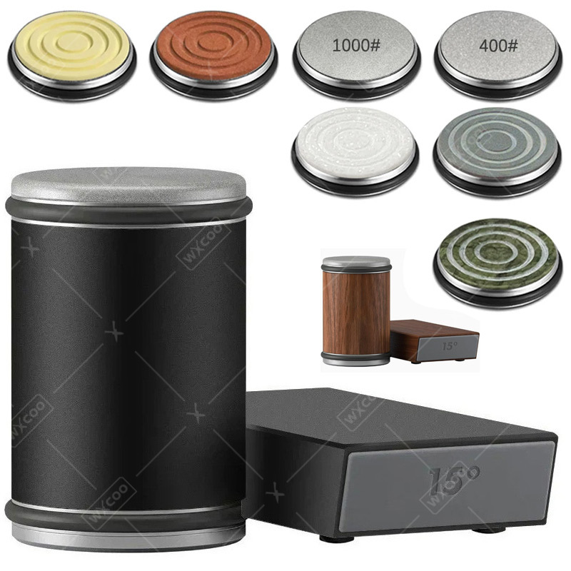 Commercial Kitchen Knife Holder - Afiador de Facas Magnético com Pedra