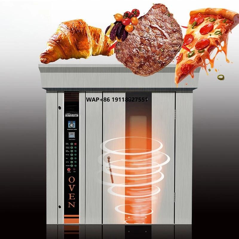Rotary Bakery Oven - Forno Rotativo Industrial a Gás para