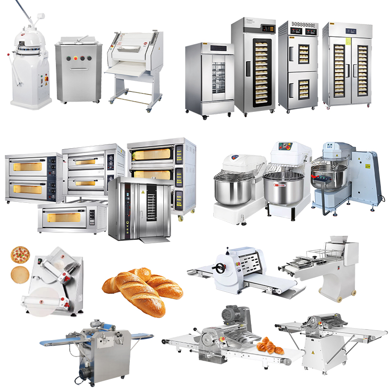 Rotary Bakery Oven - Linha de Produção de Pão Industrial