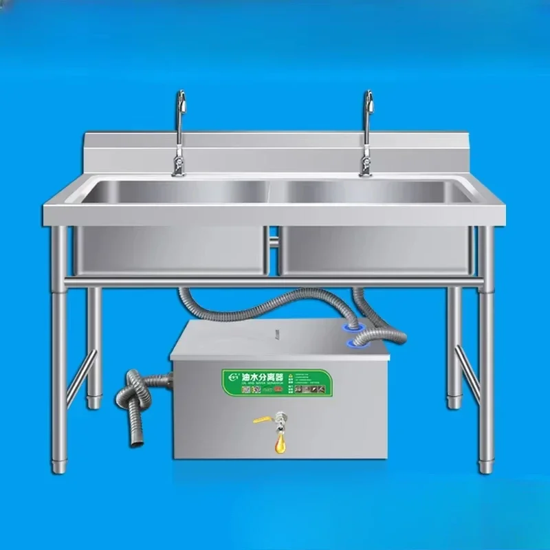 Separador de óleo e água, cole - Commercial Kitchen Grease Trap avaliação e preço