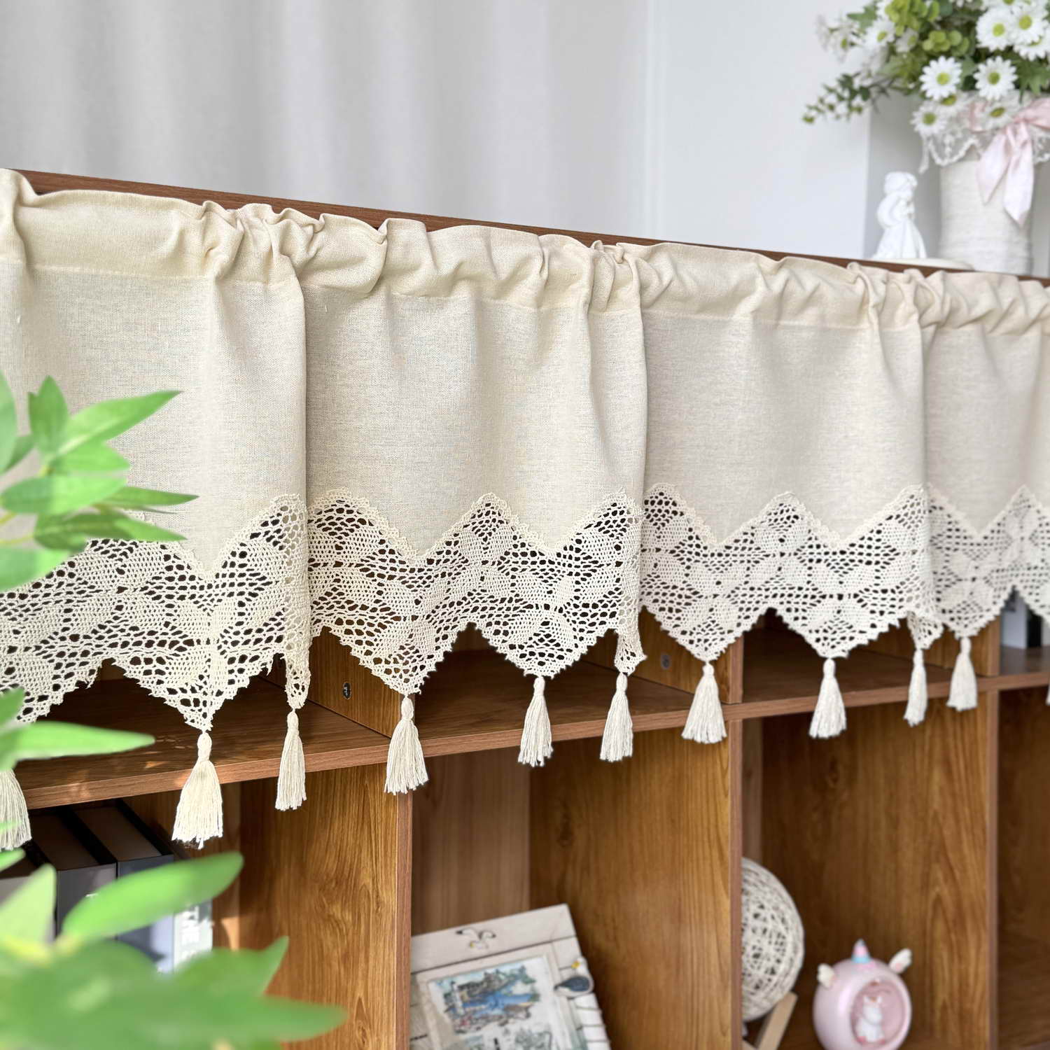 Cortina Curta de Linho Bege co - Commercial Kitchen Canopy avaliação e preço