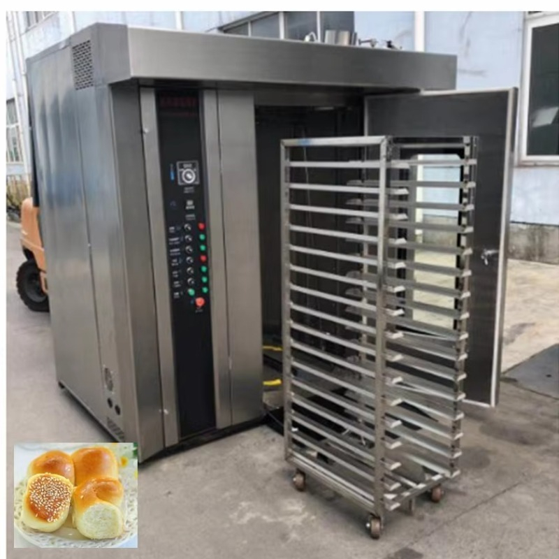 Forno Rotativo Industrial a Gá - Rotary Bakery Oven avaliação e preço