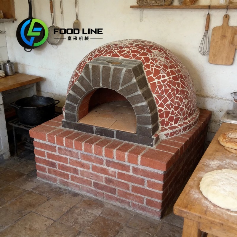 Forno de pizza material de fib - Rotary Bakery Oven avaliação e preço