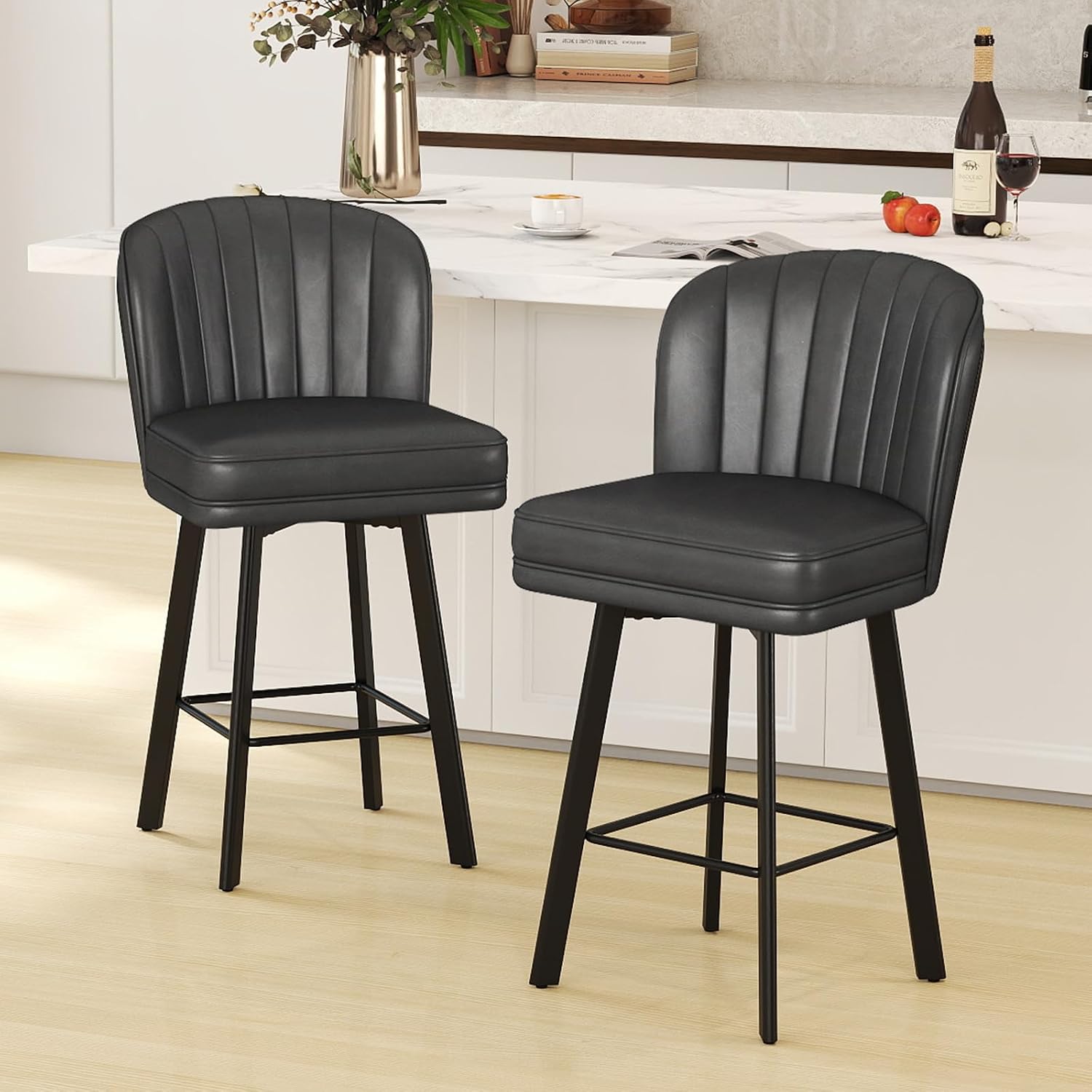 Conjunto de 2 Banquetas Modern - Commercial Kitchen And Bar avaliação e preço