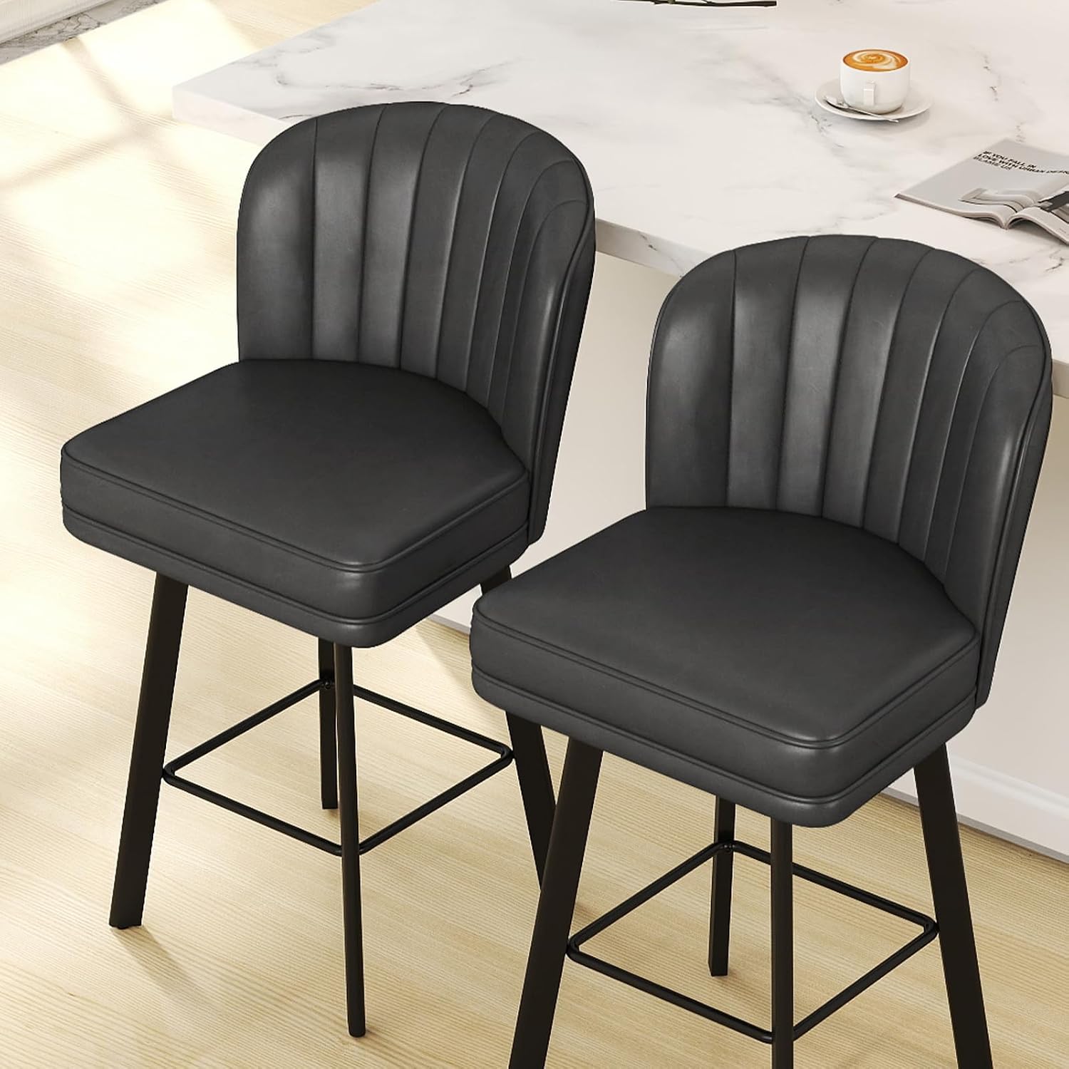 Conjunto de 2 Banquetas Modern - Commercial Kitchen And Bar avaliação e preço