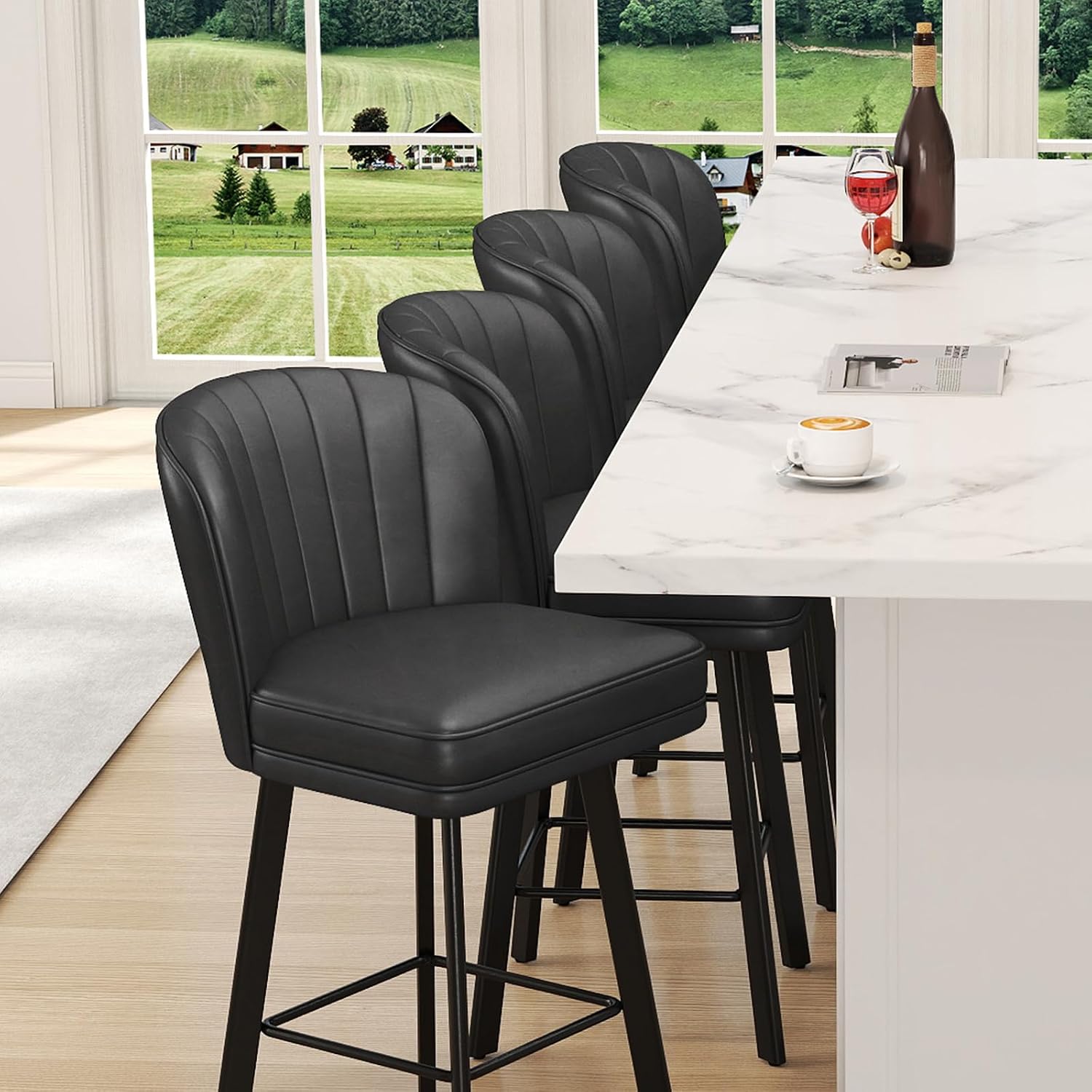 Conjunto de 2 Banquetas Modern - Commercial Kitchen And Bar avaliação e preço
