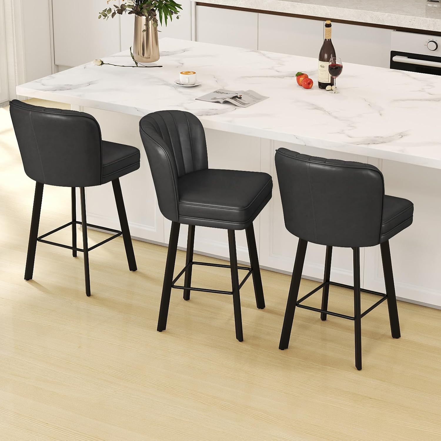 Conjunto de 2 Banquetas Modern - Commercial Kitchen And Bar avaliação e preço