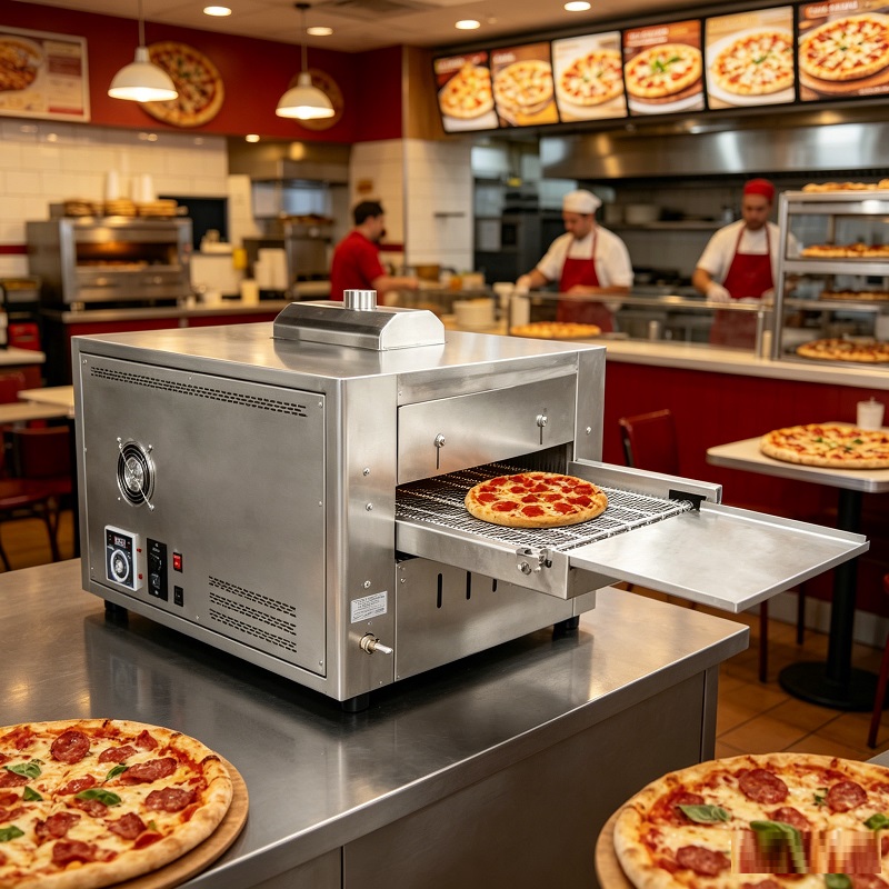 Forno de Pizza a Gás Comercial - Pizza Conveyor Oven avaliação e preço