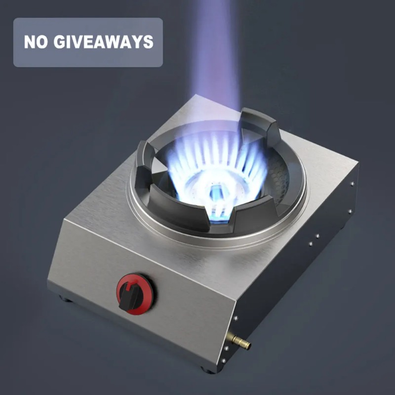 Cozinha fogão a gás cooktop ún - Commercial Kitchen Gas Stove avaliação e preço