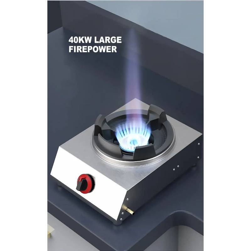 Cozinha fogão a gás cooktop ún - Commercial Kitchen Gas Stove avaliação e preço