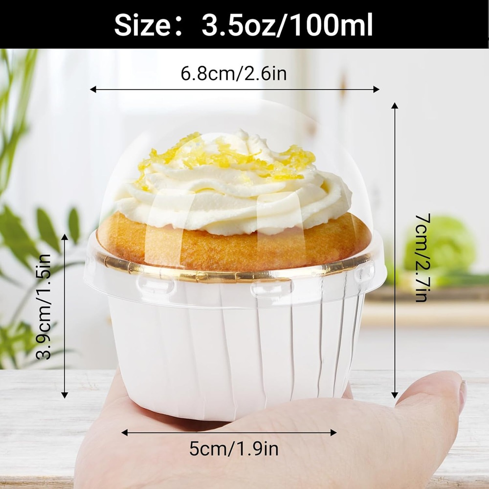 50 pçs muffins copo de papel c - Commercial Kitchen Equipment List avaliação e preço