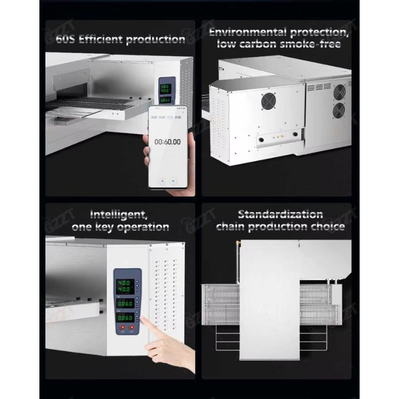 Transportador elétrico intelig - Pizza Conveyor Oven avaliação e preço