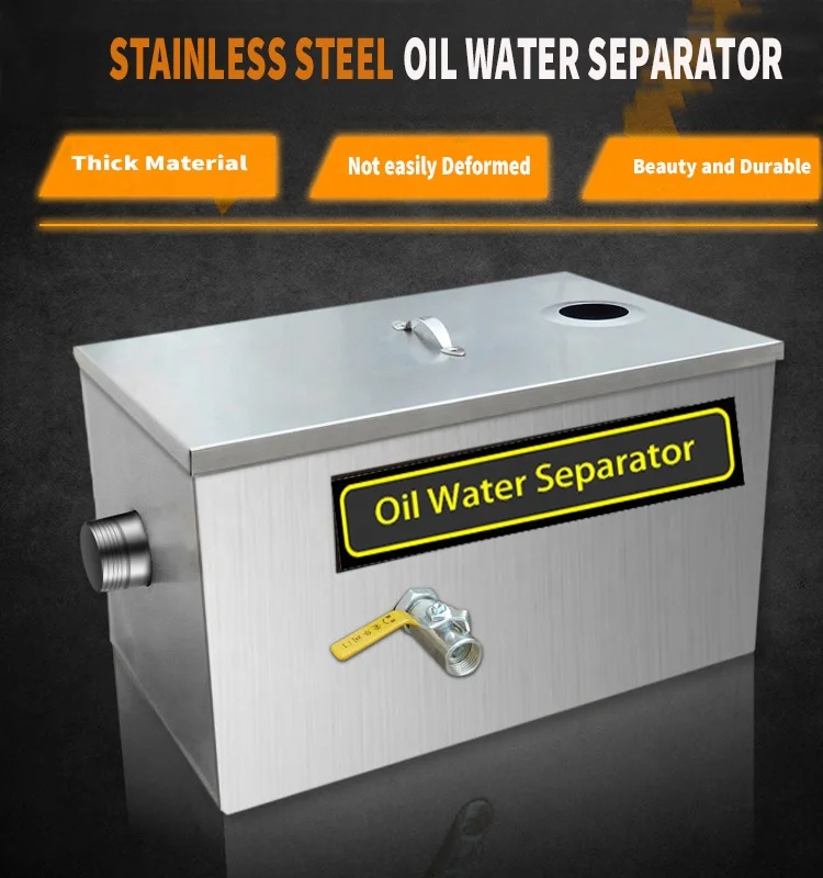 Separador de Óleo e Água/Inter - Commercial Kitchen Grease Trap avaliação e preço