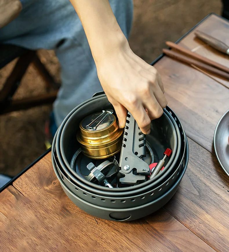 Fogão a gás de acampamento fog - Commercial Kitchen Gas Stove avaliação e preço
