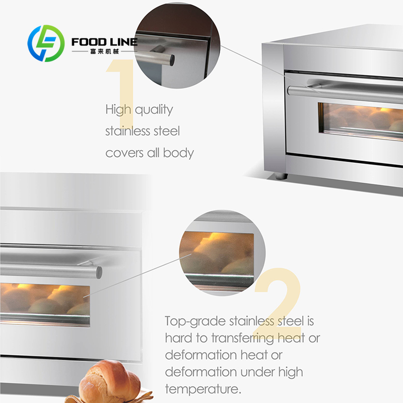 Bandeja de tamanho personaliza - Rotary Bakery Oven avaliação e preço