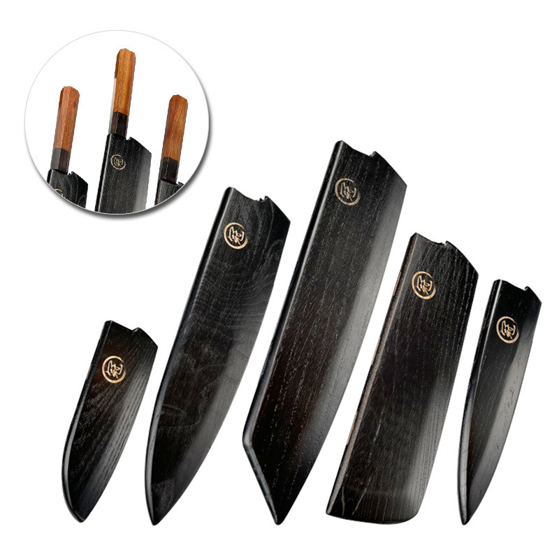 Feito à mão de madeira preta j - Commercial Kitchen Knife Holder avaliação e preço