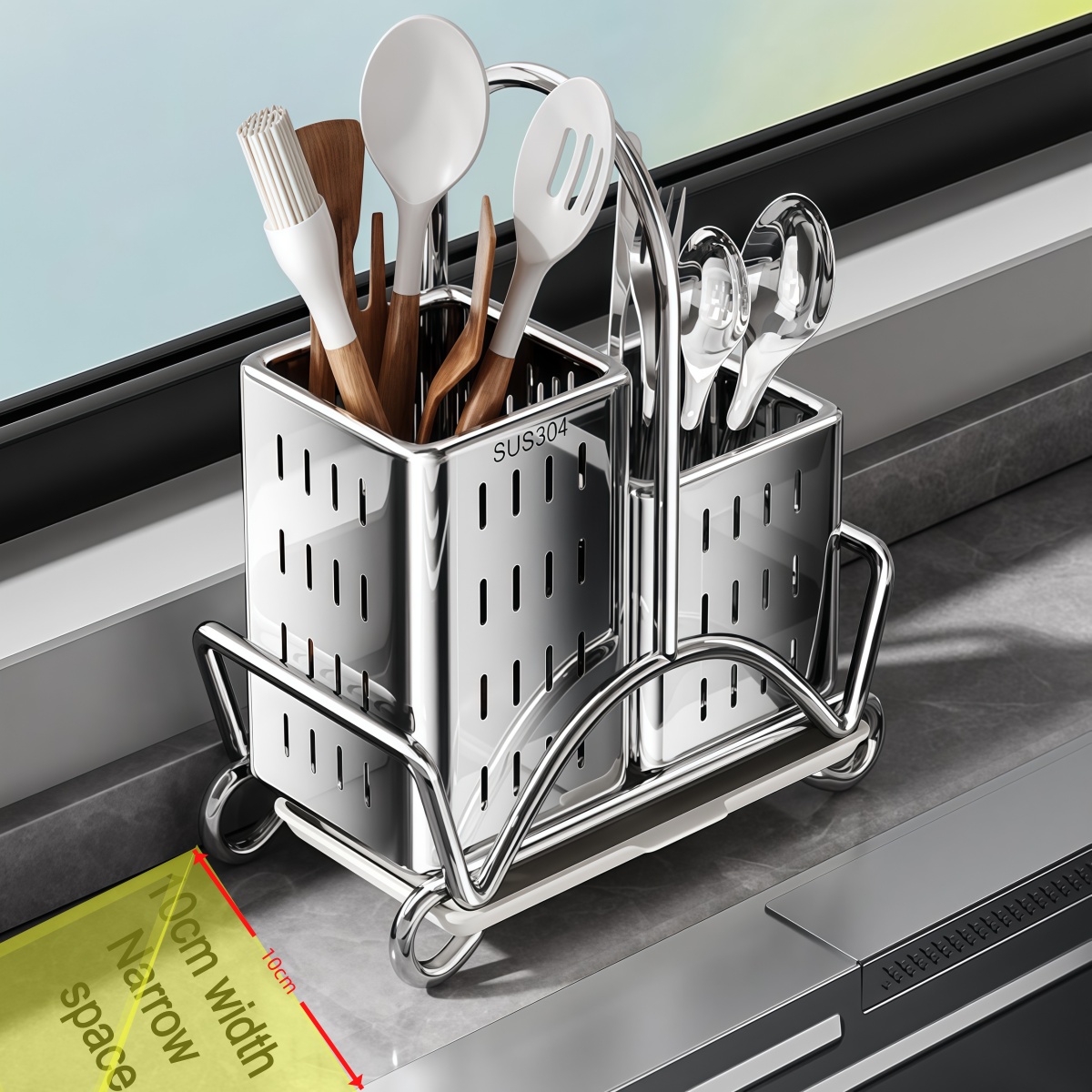 Organizador de Talheres de Coz - Commercial Kitchen Knife Holder avaliação e preço