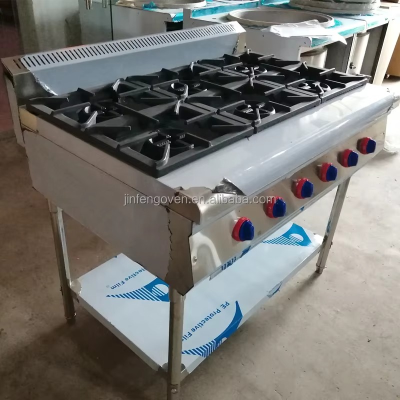 Equipamento de Cozinha Comerci - Commercial Kitchen Gas Stove avaliação e preço