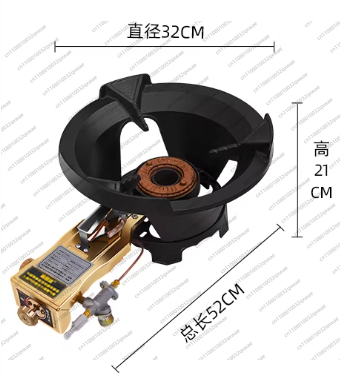 Fogão a Gás Eficiente em Energ - Commercial Kitchen Burner avaliação e preço