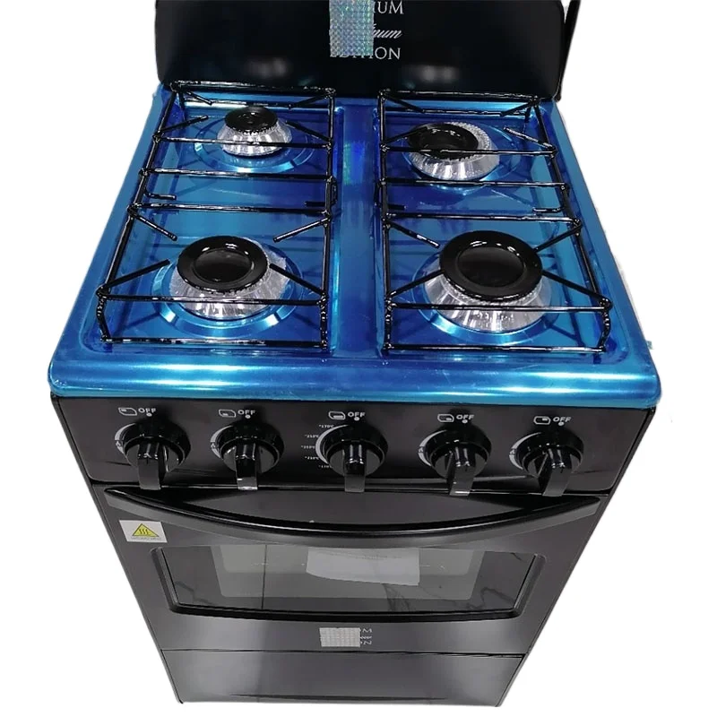 Fogão a Gás Integrado de 4 Que - Commercial Kitchen Gas Stove avaliação e preço