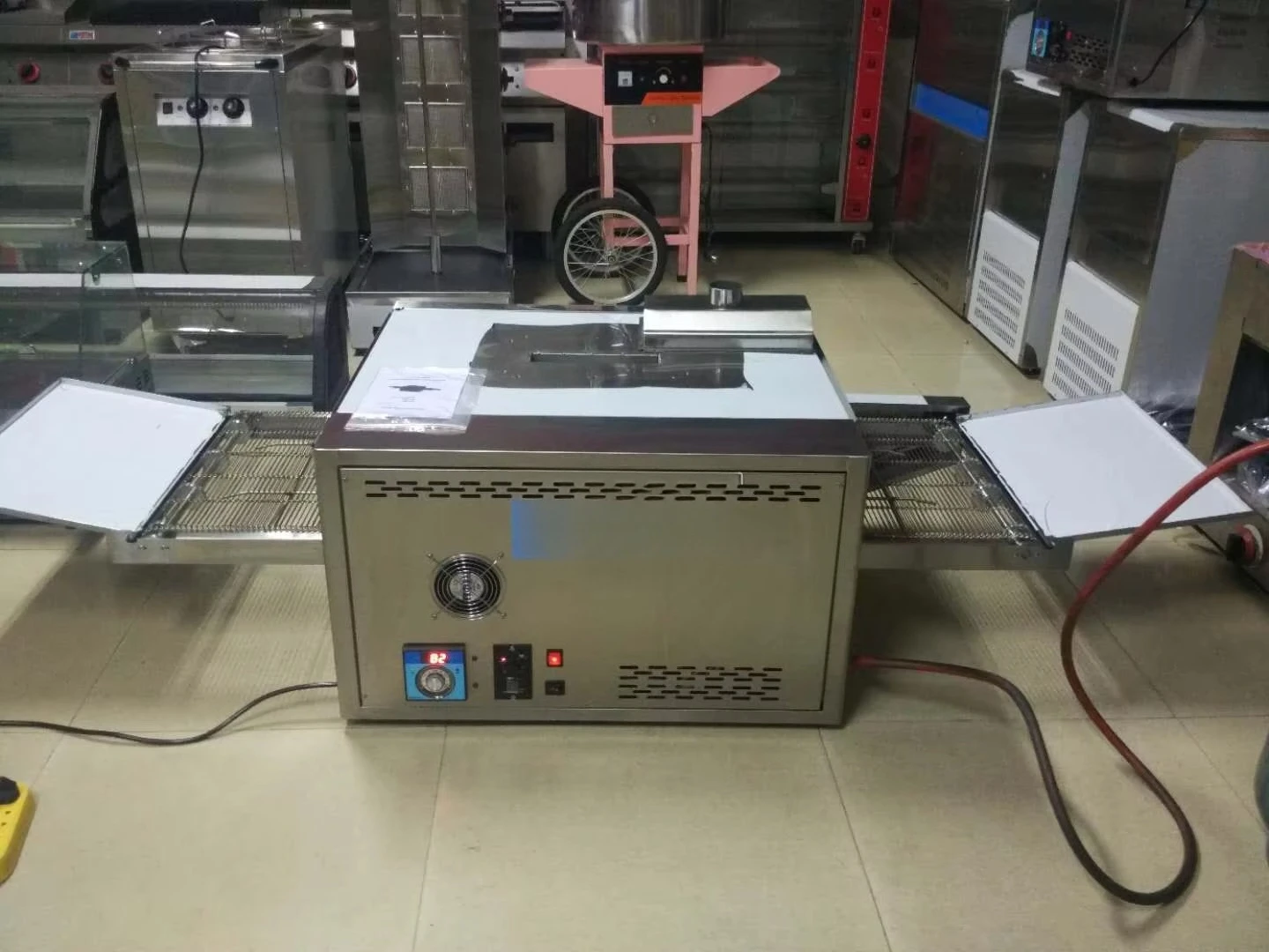Forno de Pizza a Gás de Convec - Pizza Conveyor Oven avaliação e preço