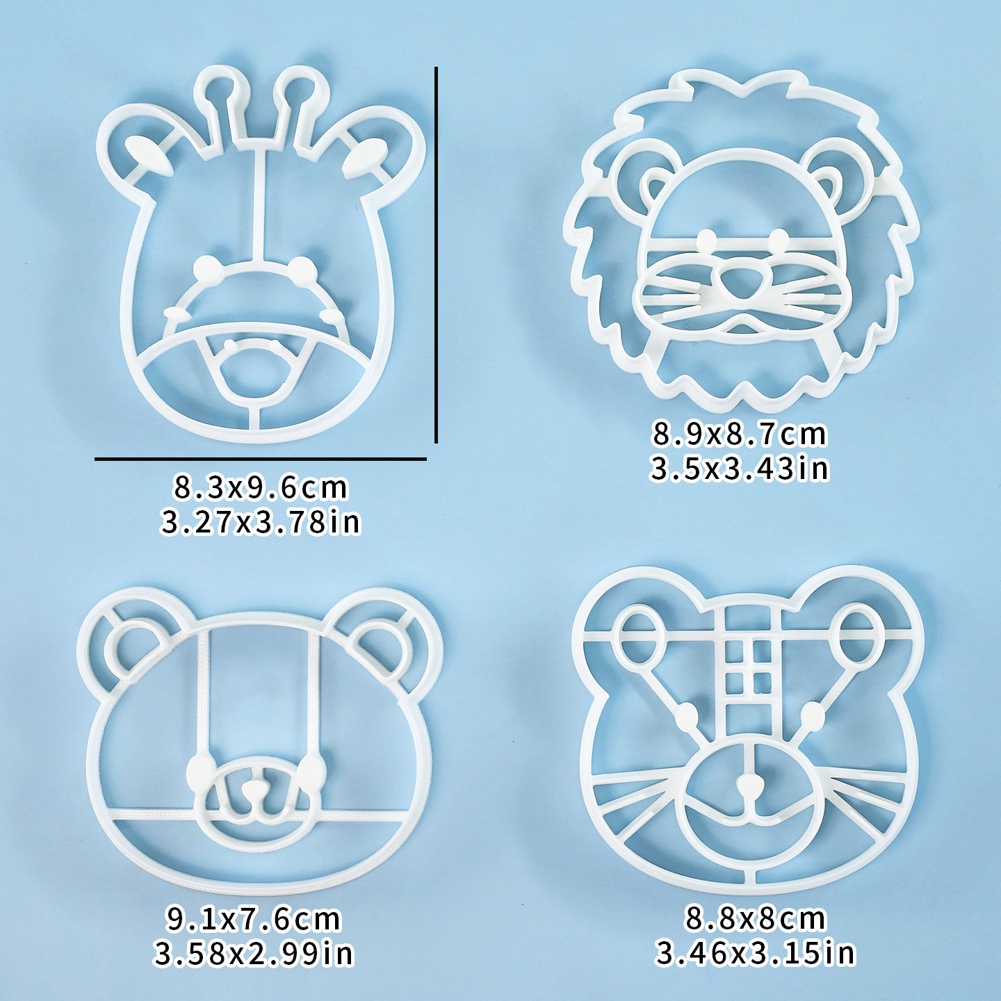 Conjunto de 4 Cortadores de Bi - Commercial Kitchen Equipment List avaliação e preço