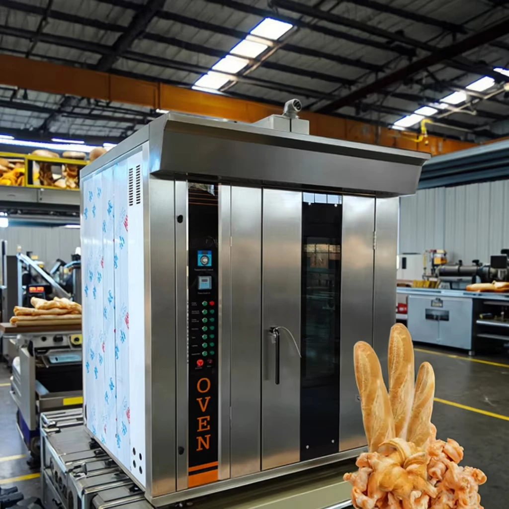 Forno Rotativo Industrial a Gá - Rotary Bakery Oven avaliação e preço