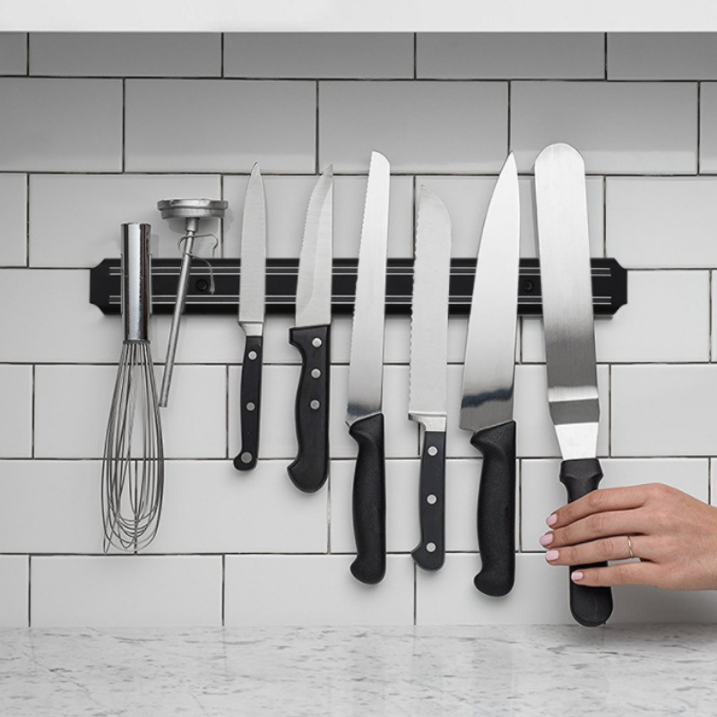 Faca de parede de aço inoxidáv - Commercial Kitchen Knife Holder avaliação e preço