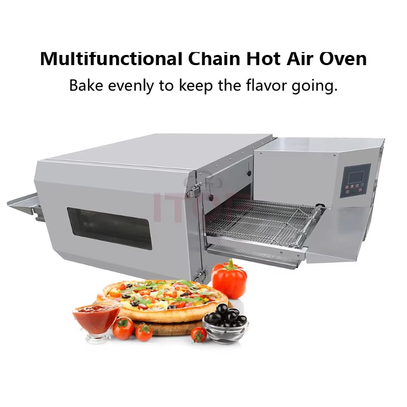 Forno de Pizza Comercial com E - Pizza Conveyor Oven avaliação e preço