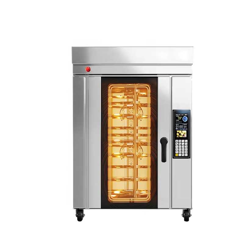 Forno Rotativo Elétrico de Aço - Rotary Bakery Oven avaliação e preço