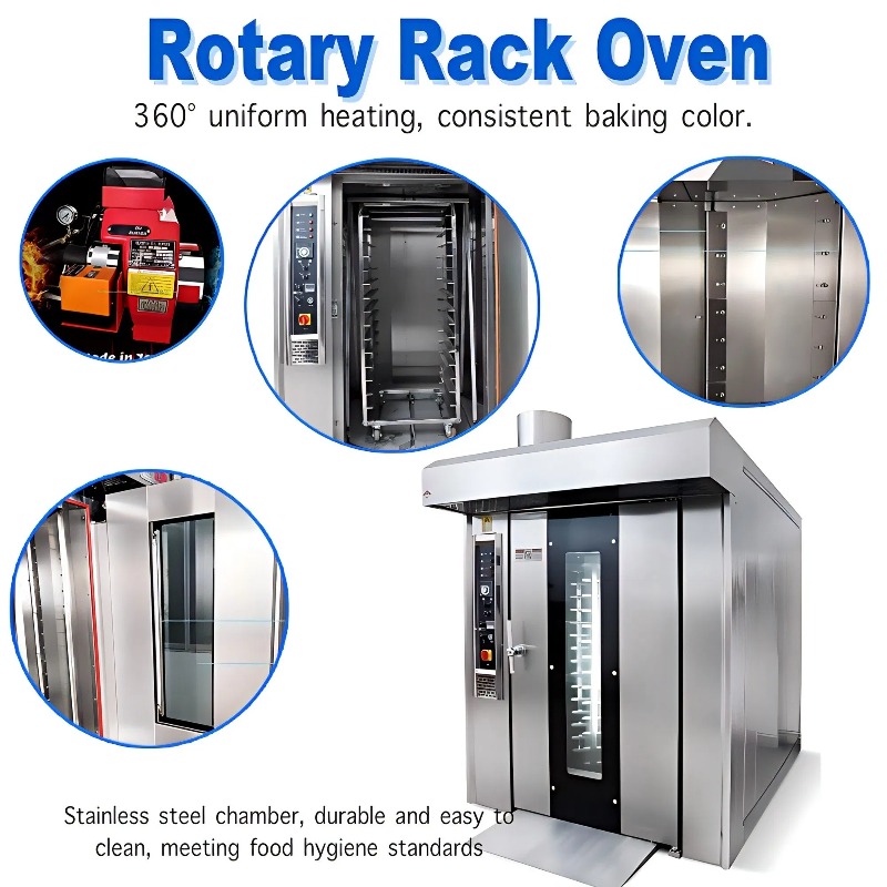 Máquina de Panificação de Alta - Rotary Bakery Oven avaliação e preço