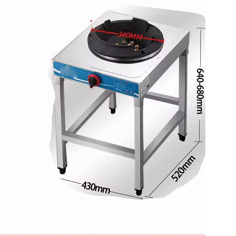 Fogão Comercial de Alta Potênc - Commercial Kitchen Gas Stove avaliação e preço