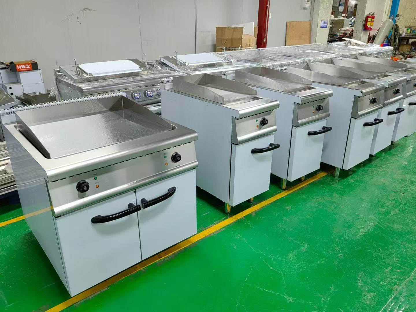 Cozinha comercial de restauran - Commercial Kitchen Griddle avaliação e preço